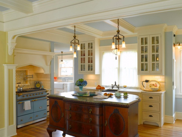 farmhouse kitchen by ROM architecture studio