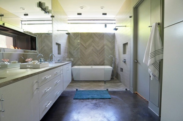 contemporary bathroom by Sarah Greenman