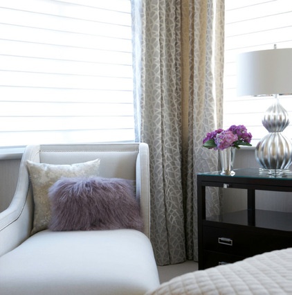 contemporary bedroom by Susan Glick Interiors