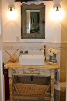 Vintage Vanities Bring Bygone Style to Baths