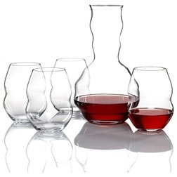 contemporary wine glasses by Masins Furniture