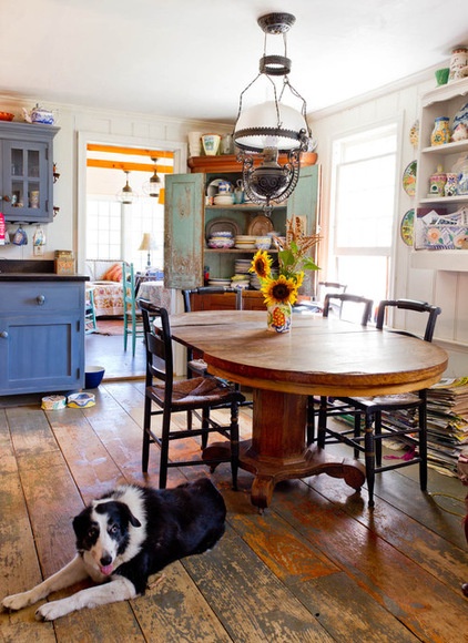 farmhouse dining room by Rikki Snyder