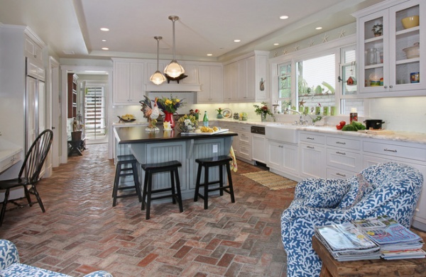 beach style kitchen by Darci Goodman Design