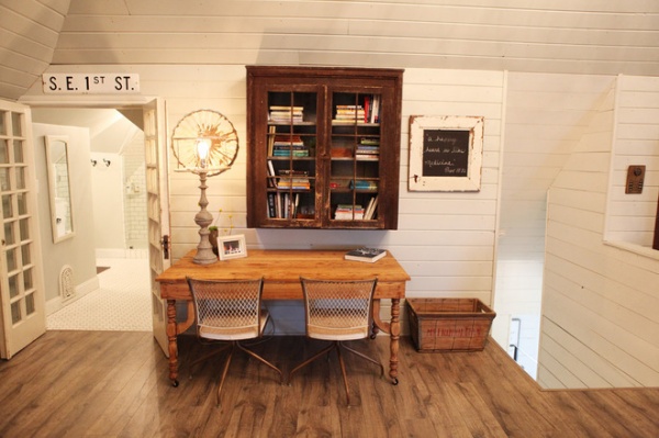 farmhouse home office by Magnolia Homes