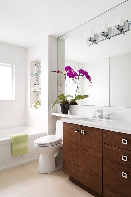 contemporary bathroom by Hicks Fine Homes (renovation specialist)