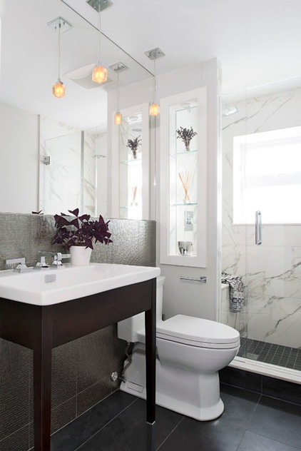 contemporary bathroom by Hicks Fine Homes (renovation specialist)