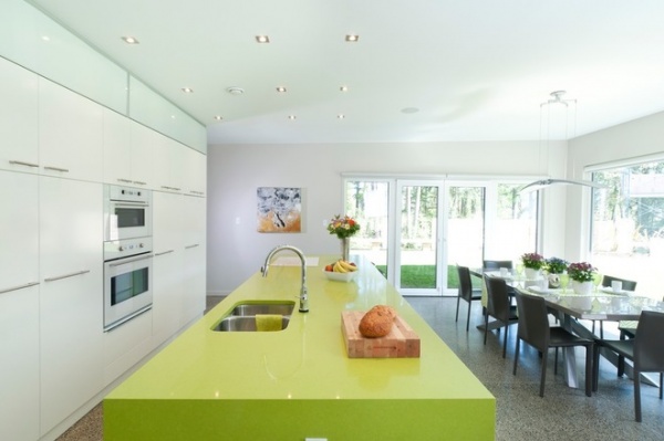 contemporary kitchen by NZ Builders ltd