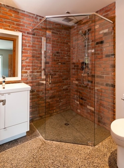 contemporary bathroom by NZ Builders ltd