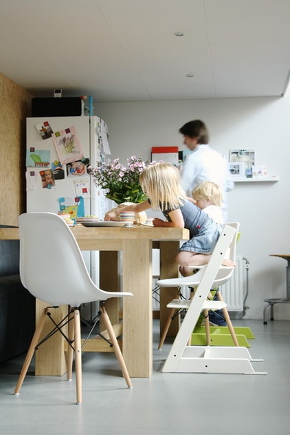 contemporary dining room by Holly Marder