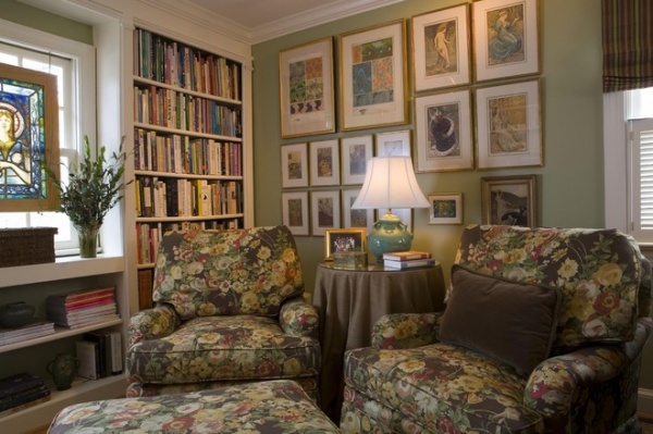 traditional family room by Decorating Den Interiors