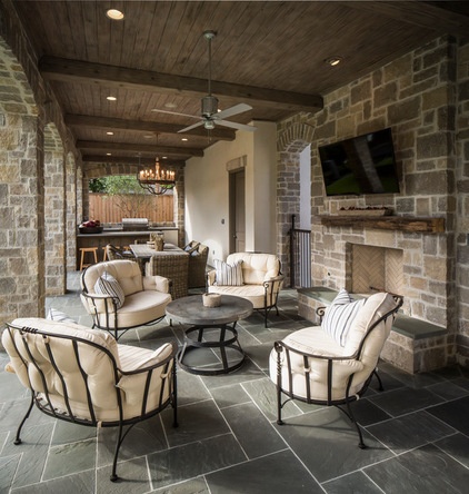 traditional patio by Thompson Custom Homes