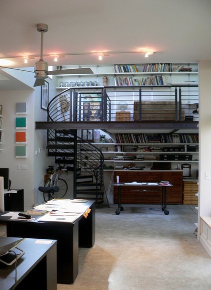 industrial home office by mark gerwing