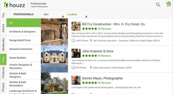 Inside Houzz: Android App Gets a Lighter, Brighter Update