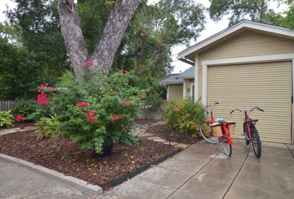 traditional garage and shed by Sarah Greenman