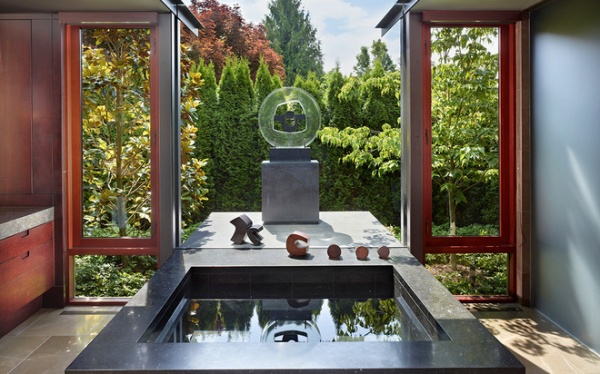 contemporary bathroom by Garret Cord Werner Architects & Interior Designers