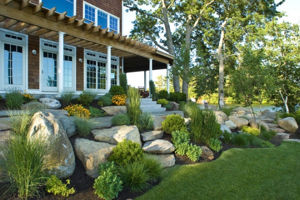 beach style landscape by Princeton Scapes Inc