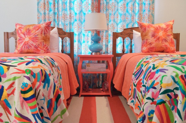 eclectic bedroom by Sarah Greenman