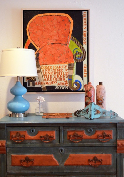 eclectic bedroom by Sarah Greenman