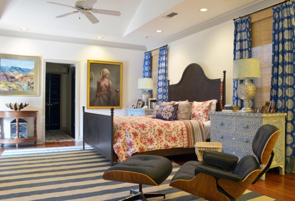 eclectic bedroom by Sarah Greenman