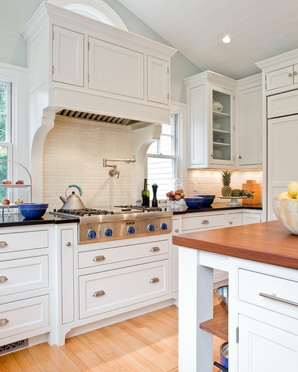 traditional kitchen by David Sharff Architect, P.C.