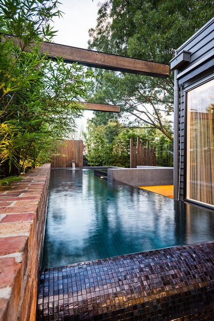 contemporary pool by C.O.S Design