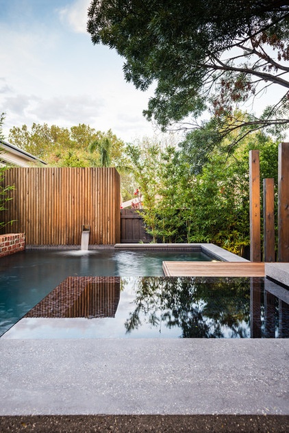 contemporary pool by C.O.S Design