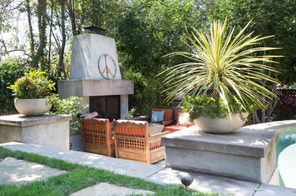 mediterranean patio by Charmean Neithart Interiors, LLC.