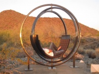 Is It a Gyroscope or Sculpture? Nope, It’s a Chair