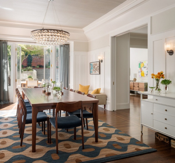 contemporary dining room by Sutro Architects