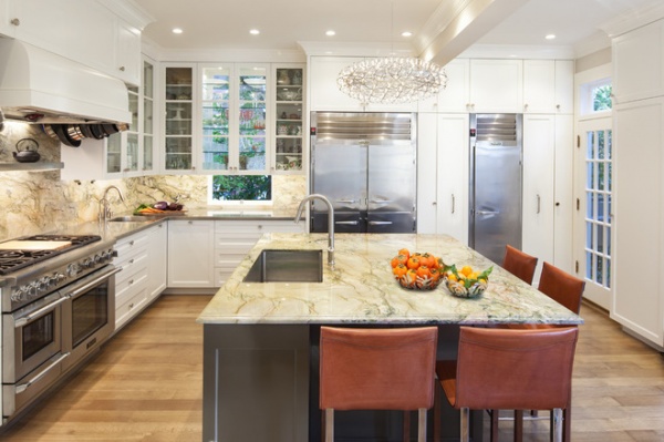 traditional kitchen by Rochelle Silberman