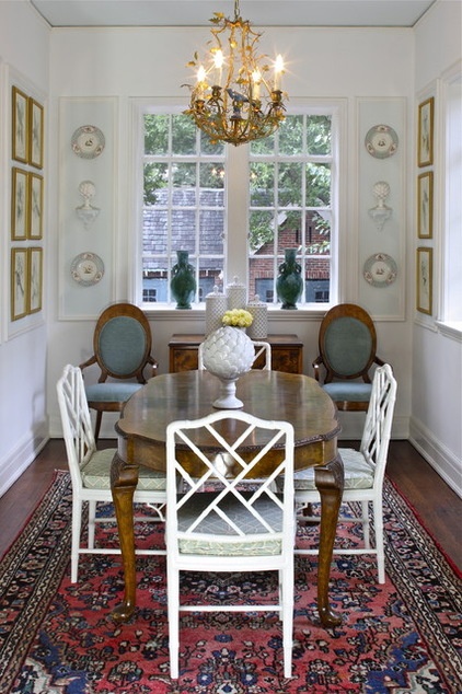 traditional dining room by Walter Studio Interior Design