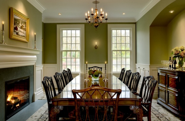 farmhouse dining room by Crisp Architects