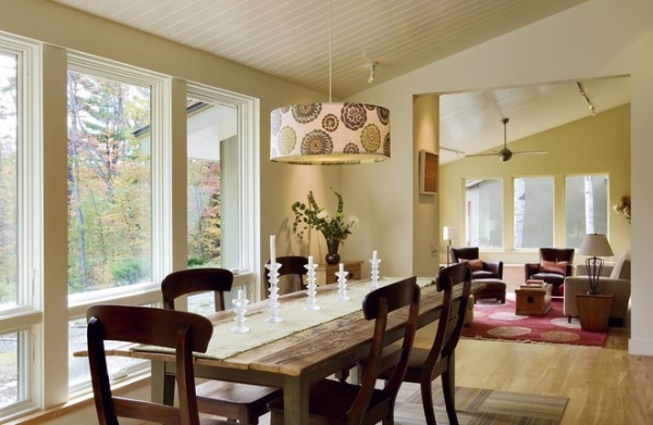 contemporary dining room by Smith & Vansant Architects PC