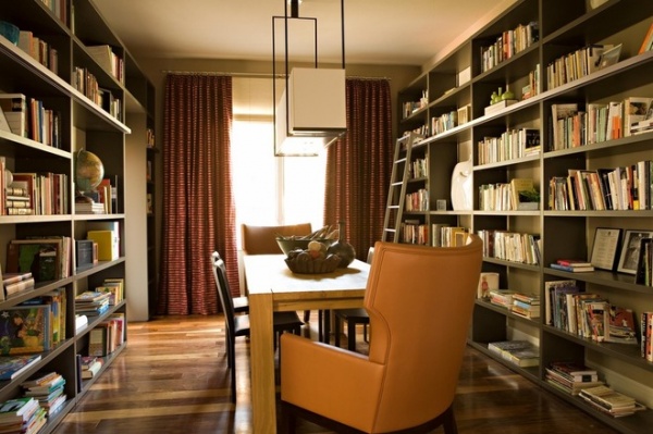 contemporary dining room by Michael Fullen Design Group