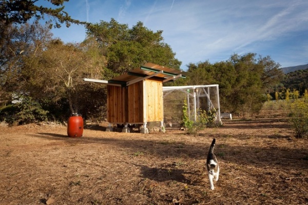 farmhouse garage and shed by Wyndhamdesign