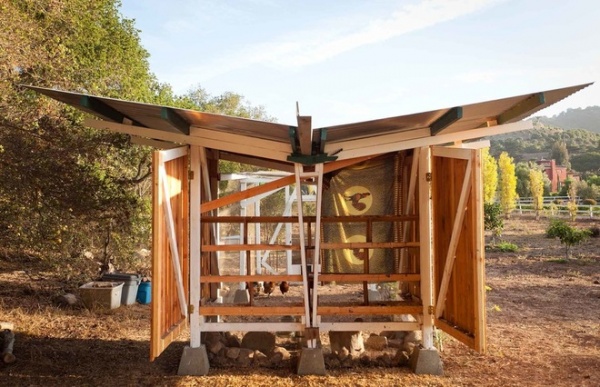 farmhouse garage and shed by Wyndhamdesign