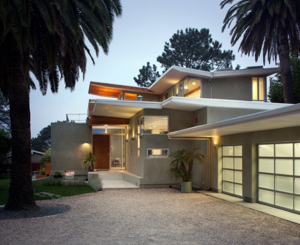 contemporary exterior by Architect Heather Johnston