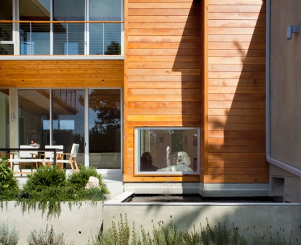 contemporary exterior by Architect Heather Johnston