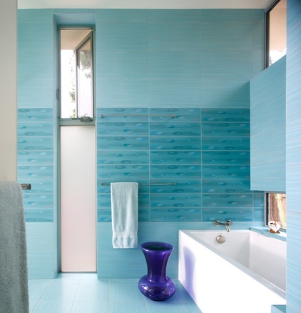 contemporary bathroom by Architect Heather Johnston