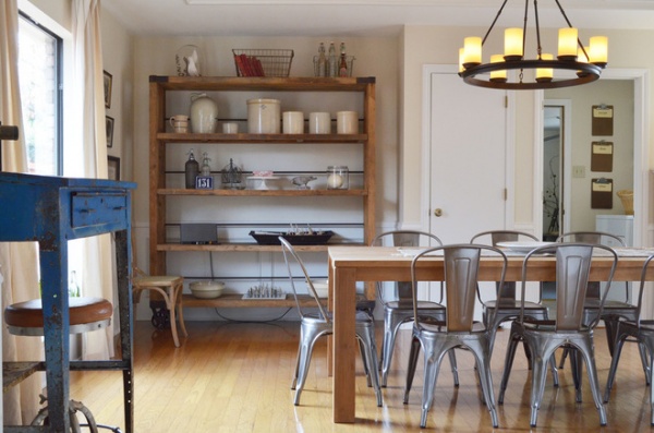 eclectic dining room by Sarah Greenman