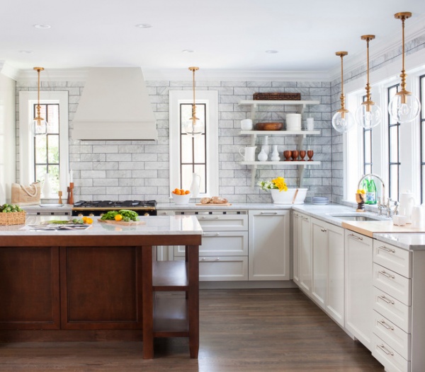 transitional kitchen by TerraCotta Properties