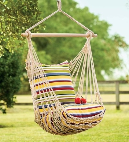 contemporary outdoor swingsets by Plow & Hearth