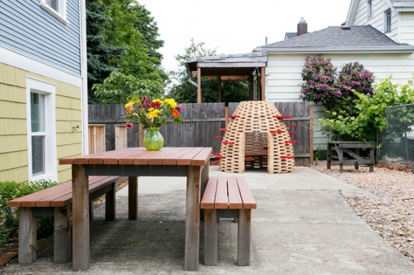 contemporary patio by Encircle Design and Build