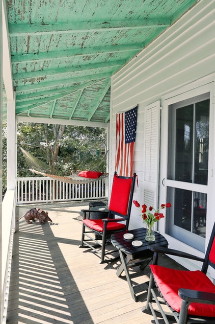 beach style porch by Matthew Bolt Graphic Design