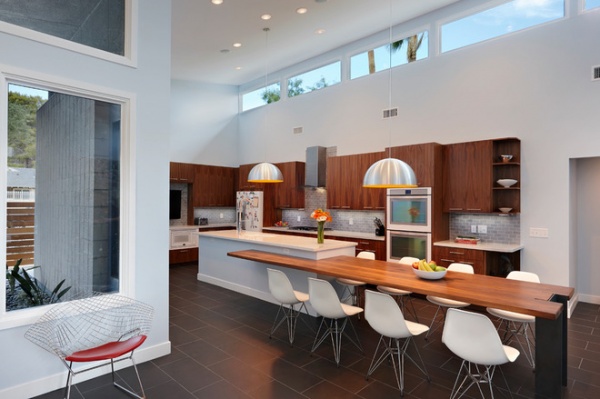 midcentury kitchen by BUNNYFiSH studio