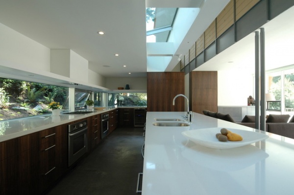 contemporary kitchen by BattersbyHowat Architects