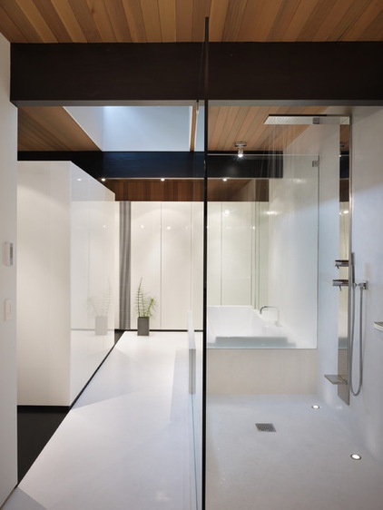 modern bathroom by chadbourne + doss architects