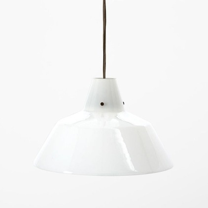 industrial pendant lighting by West Elm