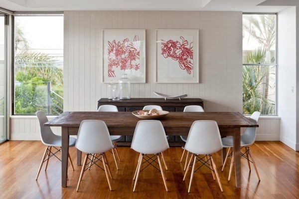 contemporary dining room by Highgate House