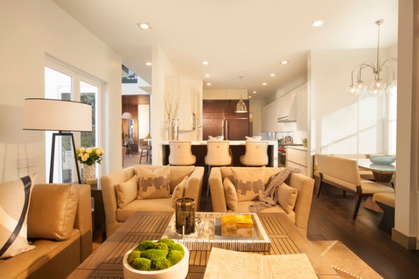 contemporary family room by DKOR Interiors Inc.- Interior Designers Miami, FL